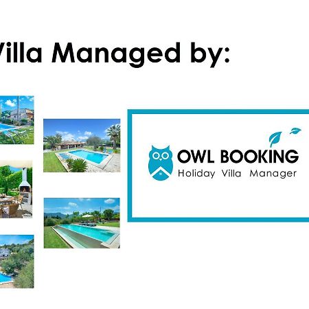 Owl Booking Villa La Font - Relax With A Big Pool Польенса Экстерьер фото